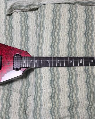 Schecter V-1 Apocalypse Red Reign Chitarra