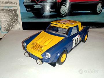 Burago Fiat 124 Abarth scala 1 24