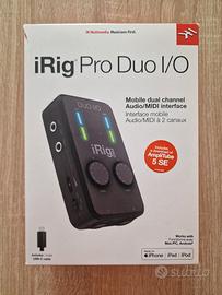 IK Multimedia iRig Pro Duo I/O – Scheda audio/MIDI