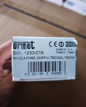 Urmet rilevatore a tenda doppia tecnologia 