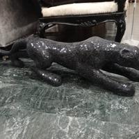 Pantera nera in resina dialma brown