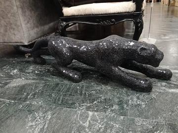 Pantera nera in resina dialma brown