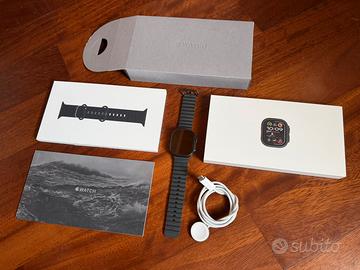 Apple Watch Ultra 2 nero (49 mm) titanio + cavo