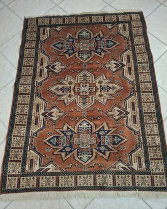 Tappeto Orientale Geometrico Stile Caucasico 