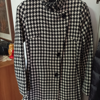 Cappotto Zuki fantasia Pied de Poule