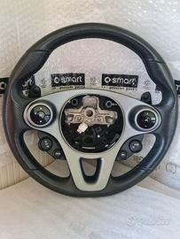Volante con palette cambio smart 453 