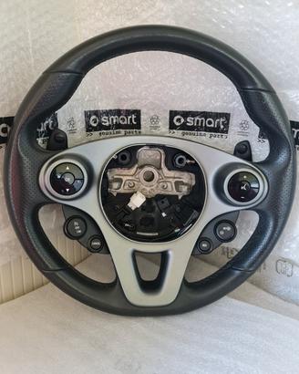 Volante con palette cambio smart 453 