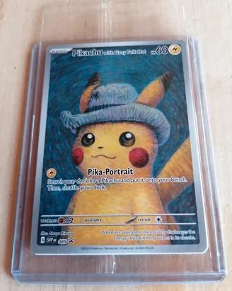Pikachu With Grey Felt Hat SVP 085 Promo Van Gogh