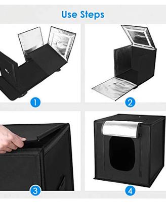 Kit tenda studio scatola fotografica 50x50