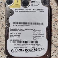 Disco rigido IDE con adattatore