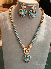 Set parure vintage stile barocco