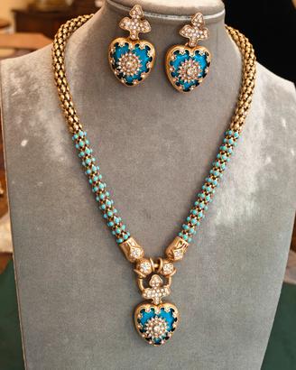 Set parure vintage stile barocco