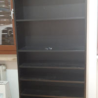 Libreria nera Ikea