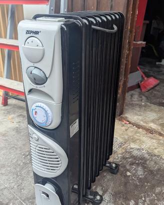 Stufa radiatore elettrica ad olio Zephir