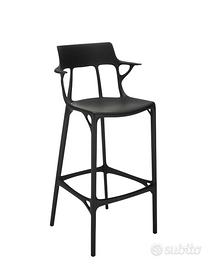 Sgabello KARTELL A.I. nero h75