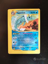 Carta Pokemon Vaporeon 33/144 Skyridge ITA 2003