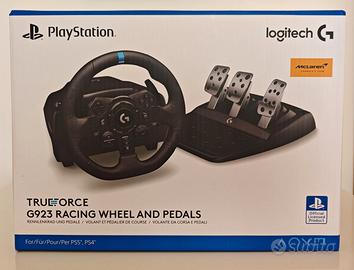 Volante Logitech G923 TRUEFORCE PS5 PS4 PC Sealed