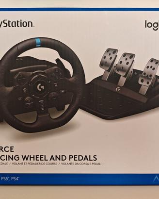 Volante Logitech G923 TRUEFORCE PS5 PS4 PC Sealed