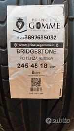 2 gomme 245 45 18 bridgestone A544