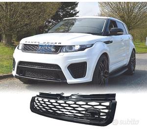 GRIGLIA RANGE ROVER EVOQUE LOOK SVR NERO LUCIDO