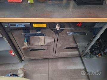 FRIGORIFERO DA BAR IN ACCIAIO INOX