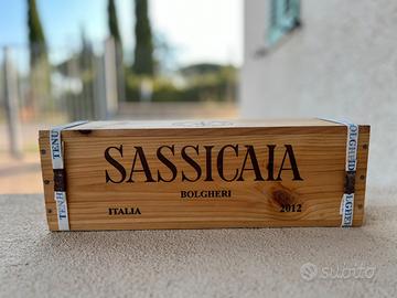 Vino Sassicaia Magnum 2012