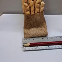 sacchettino Pane baguette miniatura diorama 
