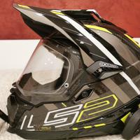 casco turismo off road full carbon ls2 mx701