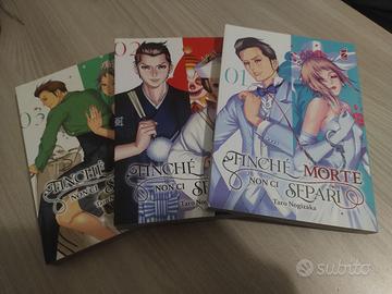 Finche morte non ci separi Manga 1-3