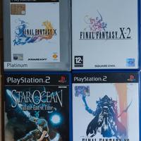 Lotto GDR PS2 - Final Fantasy (X, X-2, XII) + Star
