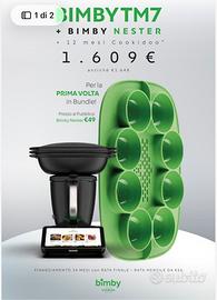 BIMBY TM7 NUOVO-PAGAMENTO A RATE