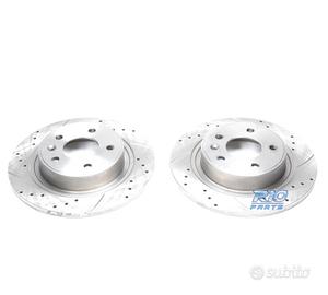 DISCHI FRENO PER DAEWOO CHEVROLET FORATI SCANALATI