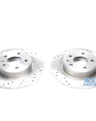 DISCHI FRENO PER DAEWOO CHEVROLET FORATI SCANALATI