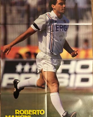 Poster Roberto Mancini Sampdoria
