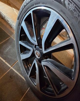 4 cerchi + 4 pneumatici M+S 225/55 R19
