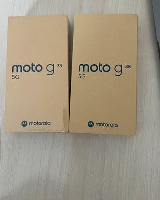 Motorola g35 5g NUOVO SIGILLATO + 1  NUOVO