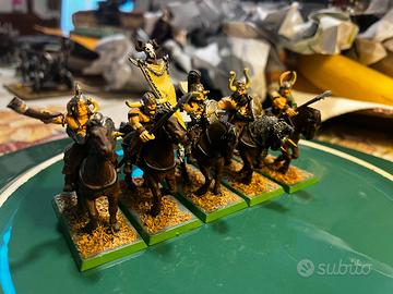 Warhammer predoni del caos a cavallo