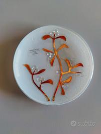 Piattino in vetro di Muramo