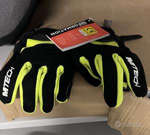Guanti Moto Estivi Mtech – Nero / Giallo Fluo
