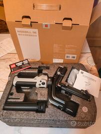 Gimbal ZHIYUN CINEPEER WEEBILL 3E, usato due volte