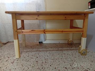 SCRIVANIA IN LEGNO, con piano Inclinabile, flexa