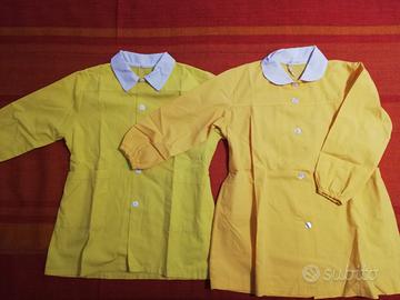 Grembiuli gialli di scorta, in omaggio