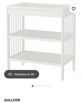 Fasciatoio Ikea Gulliver per neonati
