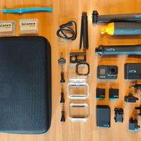 Kit Completo GoPro HERO8 Black+Accessori originali