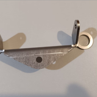 Supporto faro inox per Piaggio ciao px