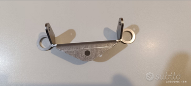 Supporto faro inox per Piaggio ciao px