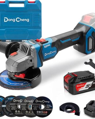 Smerigliatrice angolare a batteria 18V 125mm 1000W