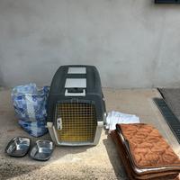 Trasportino per cani di media/grande taglia + altr