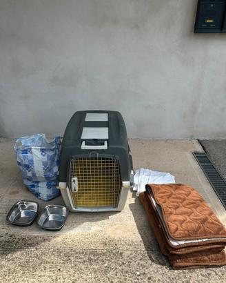 Trasportino per cani di media/grande taglia + altr