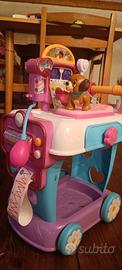 carrello dottoressa peluche